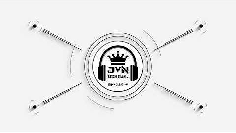 JVN TECH TAMIL INTRO VIDEO | AVEE PLAYER TUTORIAL CHANNEL