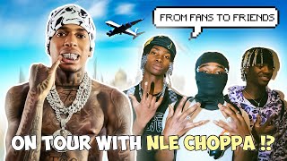 WE WENT ON TOUR WITH NLE CHOPPA! (Europe Tour Vlog)