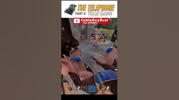 The Telephone Trap Base / Part 8 #cableguyrust #rust #rustpcgame #rustgame #rustgameplay