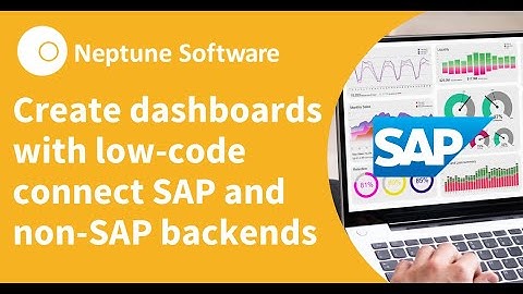 How To | Create dashboards with low-code that connect SAP and non-SAP backends