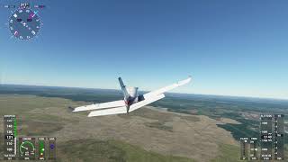 Microsoft Flight Simulator 2020 Полет над Форст Цинной