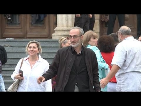 ადვოკატები მიხეილ რამიშვილის მხარდასაჭერად - აქცია სასამართლოსთან