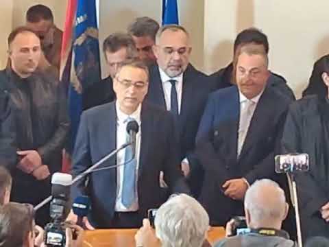 Παπαδημόπουλος - Ορκωμοσία νέας δημοτικής αρχής στο Ναύπλιο