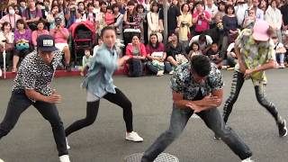 20160624 1750エクストリーム・ダンス・モブショウマスヨシショウタイヌッチモモジャングルマイコマリアソワレショウゴ