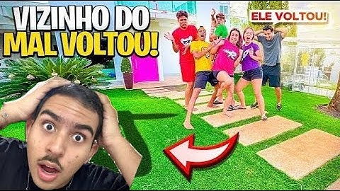 O VIZINHO ASS4SINO VOLTOU !! *Reagindo Emilly Vick