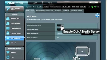 ASUS router quick how-to: DLNA media server tutorial