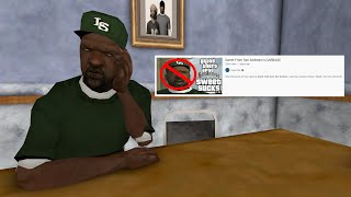 GTA SA SFM - Sweet Johnson Responds to Hugo's Trash Talk