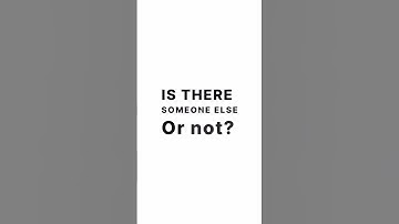 Thumbnail of Is there someone else #youtubeshorts #songs #trendingshorts #edit #lyrics #music #abeltesfaye #song