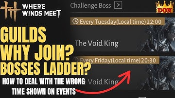 Guilds Explained in Where Winds Meet