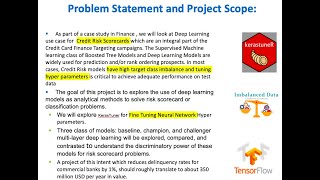 Deep Learning Models for Credit Risk ScoreCards - KerasTuner