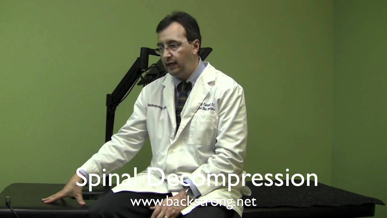 Atlanta Chiropractor Spinal Decompression Explained Youtube