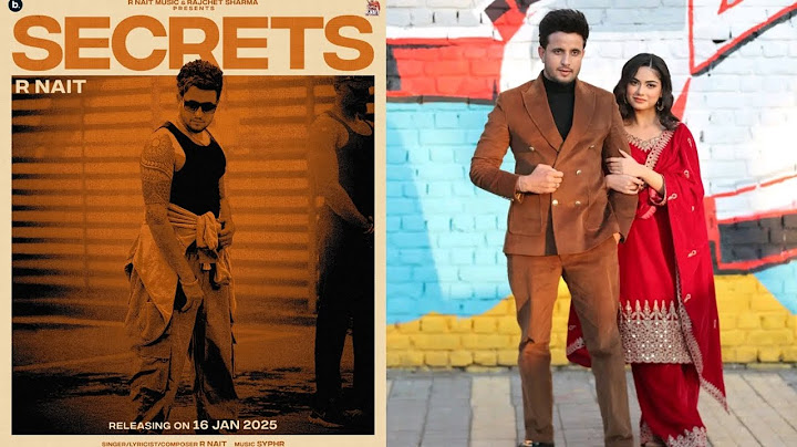 Secrets (Official Visualizer) | R Nait | Catch Me If You Can Album song new punjabi song 2025