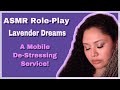 Asmr lavender dreams spa roleplay rain sounds for sleeping 