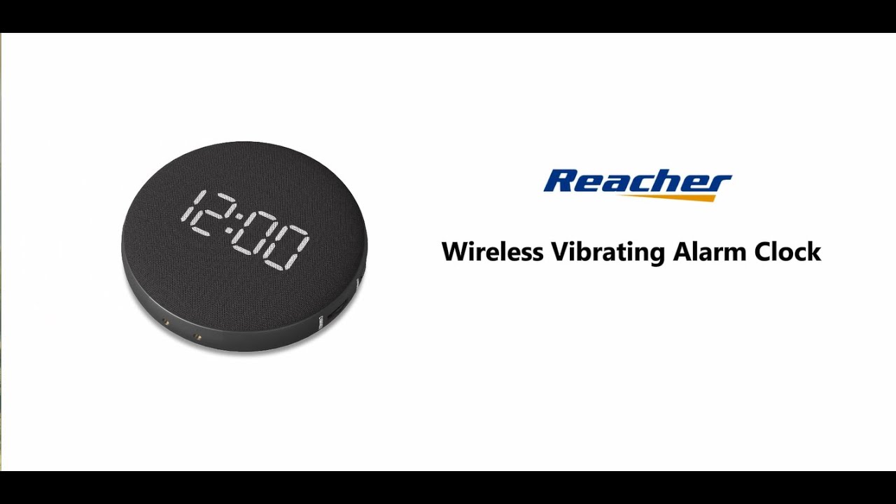 wireless vibrating alarm clock Smart Wi-Fi Vibration Alarm Clock - Assistive Listening Devices | Hard  Hearing main image 0