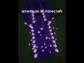 amethyst in  #minecraft vs #geometrydash