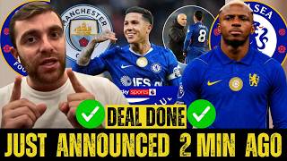 🚨ANNOUNCED 2MINUTES AGO✅CHELSEA'S BIGGEST DECISIONS LOOM🔥MAN CITY'S £80M ENZO, OSIMHEN LANDS LANDON🔥