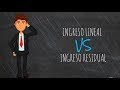 NUEVA ECONOMIA: ¿QUE ES INGRESO LINEAL, INGRESO RESIDUAL (PASIVO), MERCADEO EN RED?