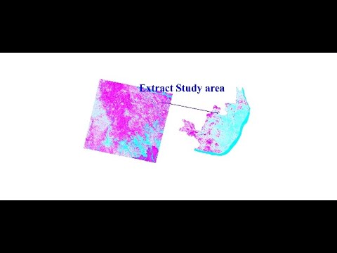 How to Extract Study Area from Satellite Images Using ArcGIS - YouTube