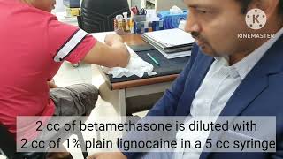 Tennis Elbow Lateral Epicondylitis Steroid Injection Technique