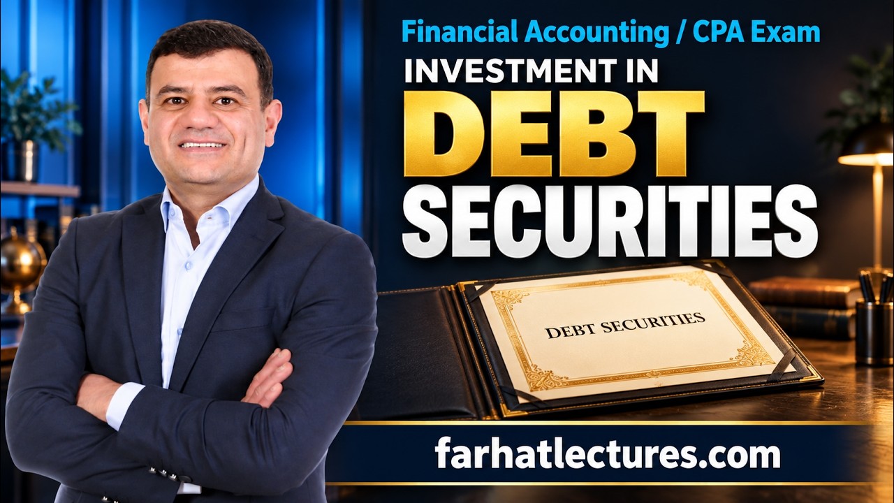 Accounting for Investment in Debt Securities | Financial Accounting ...