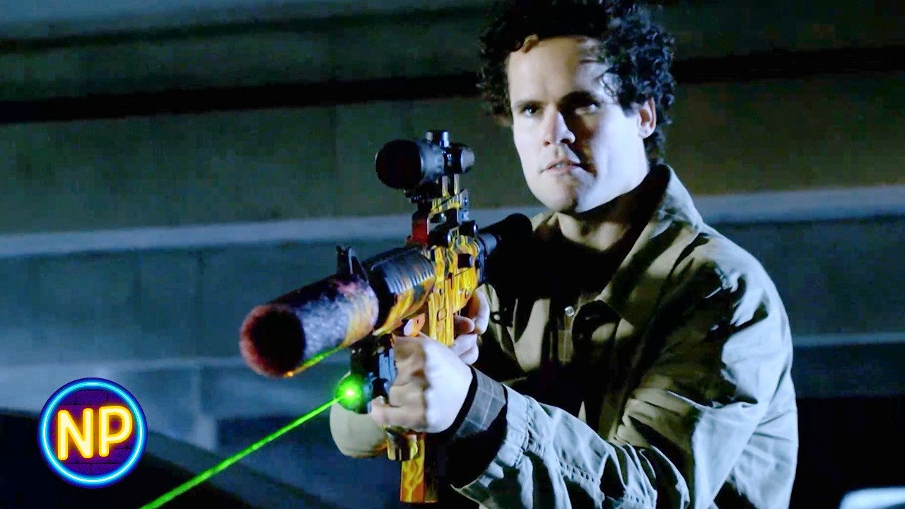 ⁣Starburns and Todd are Shot With a Mysterious Silver Paintball | Community Season 6 Episode 11
