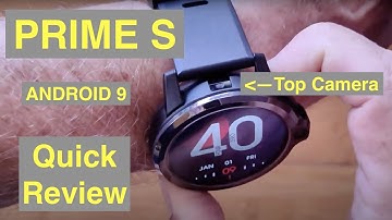 KOSPET PRIME S Budget Android 9 Top (Dual) Cameras SpO2 Reading New Tech Smartwatch: Quick Overview