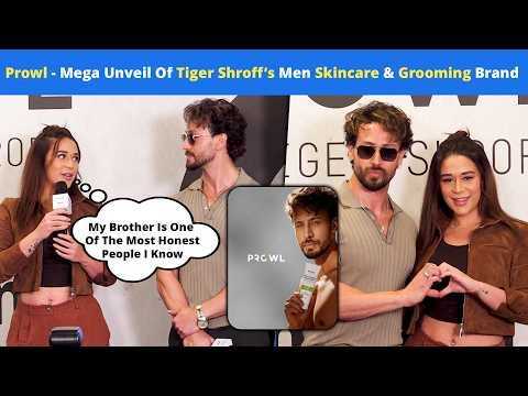 Tiger Shroff’s Brand PROWL Mega Unveil - Men Skincare & Grooming Brand | Krishna Shroff | Heropanti