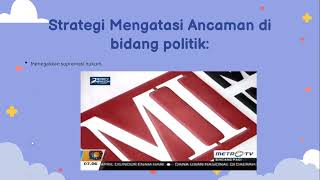 Kelompok 7_Strategi Mengatasi Ancaman di Bidang Politik