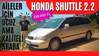 Honda Shuttle 2.2 (1997) YouTube'daki ilk ve şimdilik tek detaylı incelemesi/testi