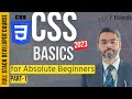 Css basics for absolute beginner  introduction to css in urduhindi part1