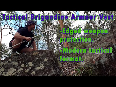 Tactical brigandine armor