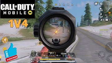 One Against Four: The Ultimate CODM @callofdutymobile @CODMesports #callofdutymobile #codm