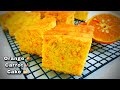 Super soft and delicious orange carrot cake / Magic out of hands