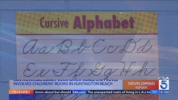 Cursive handwriting to be taught in California schools