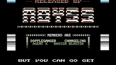 ABYSS Intro - Commodore 64 - C64 - Super Mario Bros (Great Giana Sisters)  - Cracktro