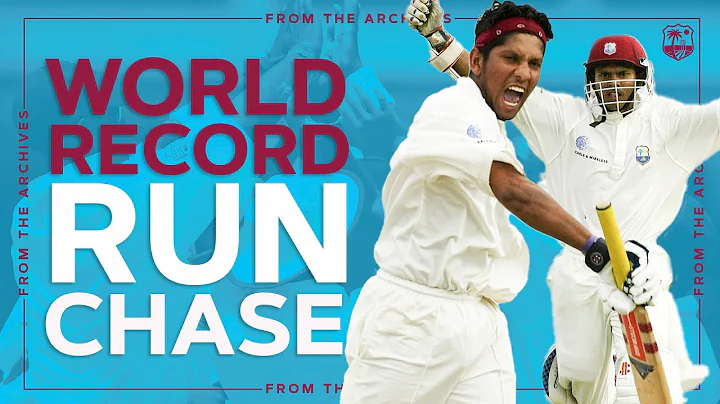 WORLD RECORD Run Chase Highlights! | Sarwan & Chan...