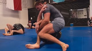 Nicholas Meregali & Gordon Ryan S Mount Chest Compression