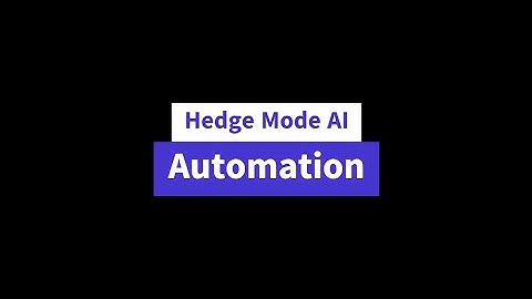 Streamline Your Trading with Automated Backtesting and Performance Analysis | Hedge Mode Strategy AI