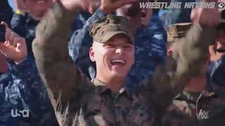 The Shield Vs Samoa Joe Cesaro And Sheamus Tribute To The Troops 2k 17
