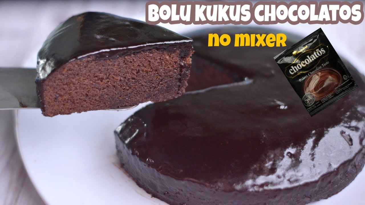 Bolu Kukus Chocolatos Tanpa Mixer Takaran Sendok Super Lembut Youtube