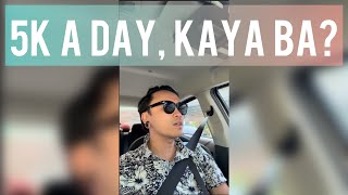 GRAB CAR | KAYA BA ANG 5K A DAY? 🤔 screenshot 5