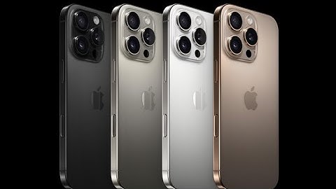 Apple debuts iPhone 16 Pro and 16 Pro Max 9 September 2024