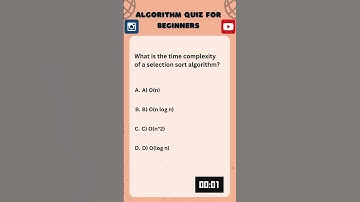 Algorithm Quiz for Beginners:Test Your Knowledge! #algorithm #python #aichallenge #programming #quiz