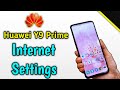 Huawei Y9 Prime and Other Huawei Internet Settings | Reset Network Settings and Network Management