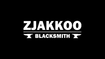 Blacksmithing forging a leaf keychain