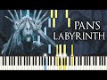 Capture de la vidéo [Piano Tutorial] Pan'S Labyrinth Lullaby (Synthesia - Easy Piano Learning - Movie Soundtrack)