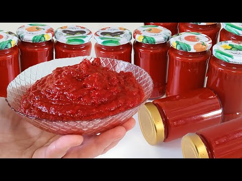 Домашняя ПЕРЕЧНАЯ ПАСТА для Ваших шедевров на кухне! Паста из сладкого перца.