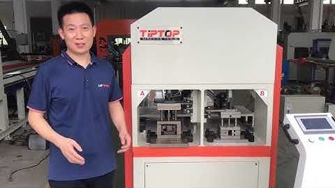 CNC Tube Punching Machine Operation