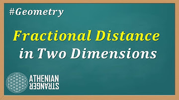 Fractional Distance in Two Dimensions