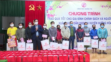 CHỦ TỊCH UBND TỈNH THĂM VÀ TẶNG QUÀ TẾT CHO GIA ĐÌNH CHÍNH SÁCH VÀ CÓ HOÀN CẢNH KHÓ KHĂN Ở HƯỚNG HÓA
